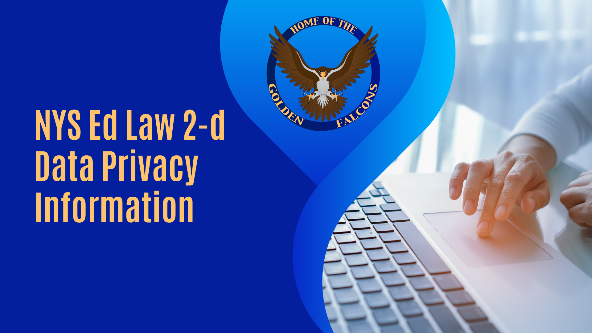 NYS Ed Law 2-d Data Privacy Information banner with FCS logo